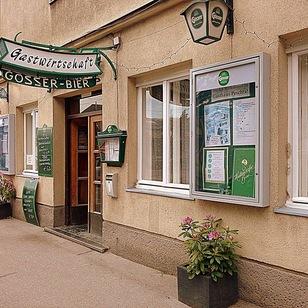 Gasthaus Peschta, Ambiente, Eingang