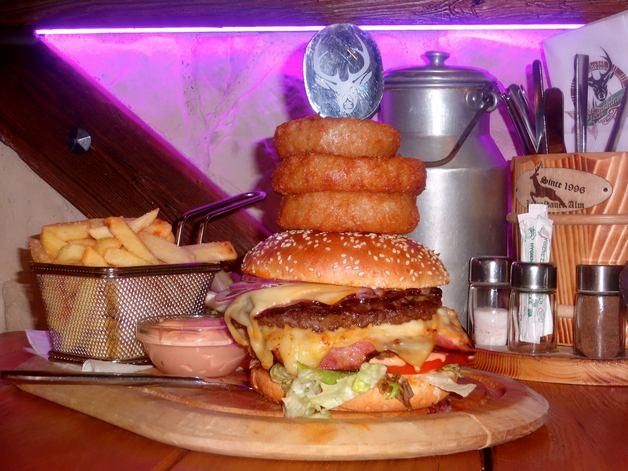 Leopoldauer Alm, Almjoschi Burger