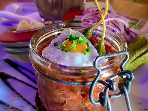 Leopoldauer Alm, Kleines Beef Tartare vom Jungstier