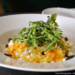 Erbsenbach, Kürbis-Risotto