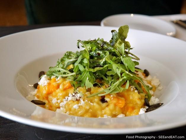 Erbsenbach, Kürbis-Risotto