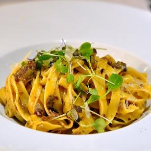 Philigrano, Tagliatelle mit Oliven-Kapern Tapenade