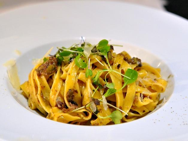 Philigrano, Tagliatelle mit Oliven-Kapern Tapenade