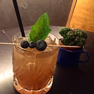 Santos Wieden, Blueberry Basil Margarita