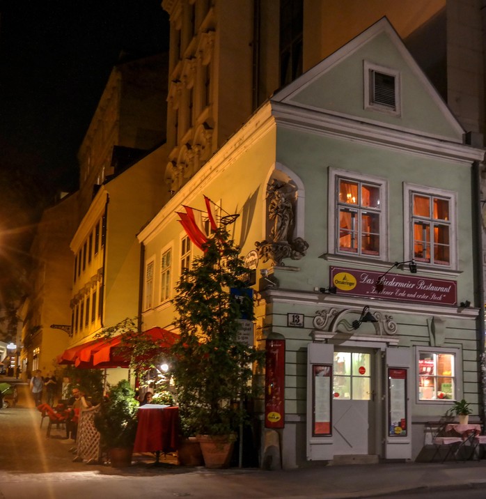 Biedermeier Restaurant von außen