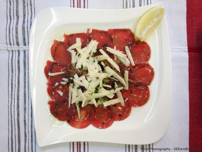 Carpaccio vom Rind