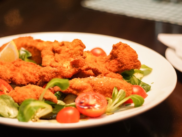 Steirischer Backhendlsalat