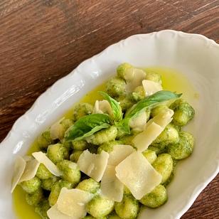 Concordia Schlössl, Gnocchi mit Basilikum-Pesto