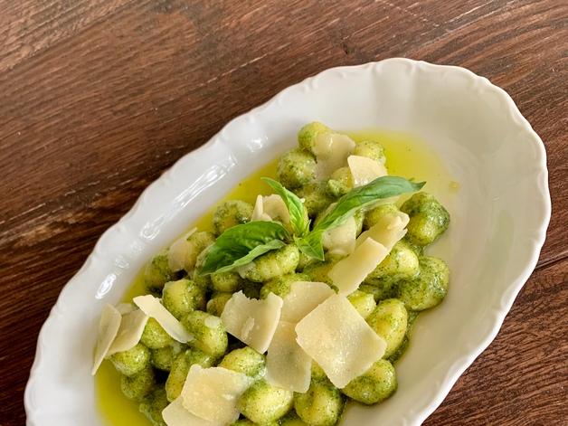 Concordia Schlössl, Gnocchi mit Basilikum-Pesto