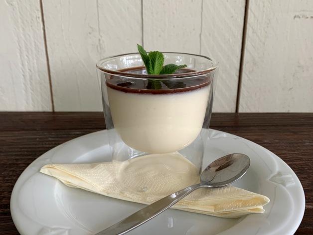 Concordia Schlössl, Panna Cotta im Glas