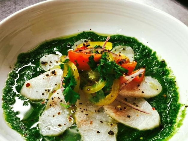Mercado, Sashimi vom Cobia Lachs