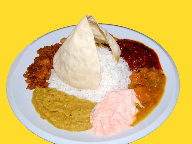 Curry Insel, Saadam - sri-lankische Reisspeise